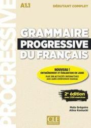 Grammaire progressive du français - Niveau débutant complet. 2ème édition. Livre + CD + Web-App (2020)