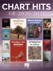 Chart Hits of 2020-2021: 16 Top Singles Arranged for Big-Note Piano with Lyrics (ISBN: 9781705134368)