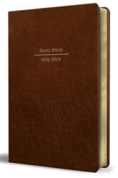 Biblia Bilingüe Reina Valera 1960/ESV Tama? o Grande Piel Marrón / Bilingual Bibl E Rvr 1960/English Standard Large Size Large Print Leather - English Standard Version (ISBN: 9781644734032)