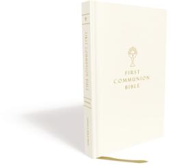 NABRE, New American Bible, Revised Edition, Catholic Bible, First Communion Bible: New Testament, Leathersoft, White (ISBN: 9780785253259)