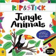 Rip & Stick. Jungle Animals - Sam Hutchinson, Sarah Dennis (ISBN: 9781911509066)
