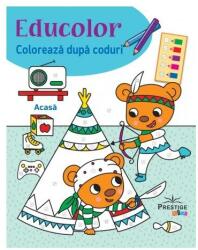 Coloreaza dupa coduri. Acasa - Cecile Marbehant (ISBN: 9786069651216)