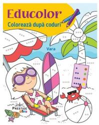 Coloreaza dupa coduri. Vara - Cecile Marbehant (ISBN: 9786069651230)