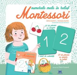 Numerele mele in relief Montessori (ISBN: 9786066839815)