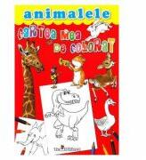 Cartea mea de colorat. Animalele (ISBN: 9786068553627)