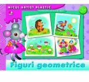 Figuri geometrice. Activitati pentru copii de la 3 la 5 ani. Micul artist plastic (ISBN: 9786066860130)