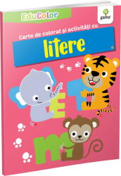 Carte de colorat si activitati cu litere (ISBN: 9786069026175)