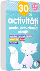 30 de activități pentru dezvoltarea atenției (ISBN: 9786066839730)