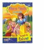 Alba ca Zapada si cei sapte pitici - Povesti de colorat (ISBN: 9786068700045)