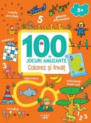100 de jocuri amuzante. Colorez si invat (ISBN: 9786063335969)