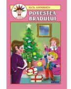 Povestea bradului. Carte de colorat - Hans Christian Andersen (ISBN: 9786068271736)