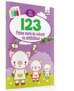 Prima carte de colorat cu abtibilduri. 123 (ISBN: 9789731495323)