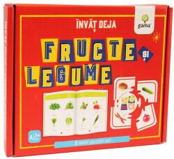 Invat deja fructe si legume. 8 mini-puzzle-uri (ISBN: 9789731498362)