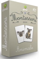 Animale. Carti de joc Montessori (ISBN: 9789731495750)