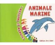 Coloram si invatam! Animale marine - Adina Grigore (ISBN: 9786063607127)