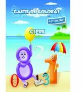 Carte de colorat cu abtibilduri. Cifre (ISBN: 9786065741522)