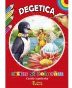 Citim si coloram - Degetica (ISBN: 9786065710160)