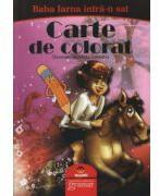 Baba iarna intra-n sat - Carte de colorat (ISBN: 9786068395227)