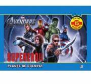 Supereroii. Planse de colorat. (contine 15 autocolante) - Marvel (ISBN: 9786066862592)