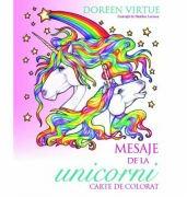 Mesaje de la unicorni. Carte de colorat - Doreen Virtue (ISBN: 9786065889507)