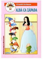 Alba ca Zapada. Carticica de povesti, de citit si de colorat - Fratii Grimm (ISBN: 9786067650501)