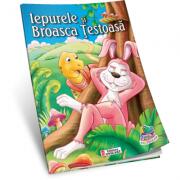 Iepurele si Broasca testoasa. Carte de colorat A5 ilustrata (ISBN: 9786065764132)