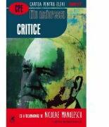 Critice - Titu Maiorescu (ISBN: 9789732331705)