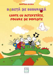 Bobiță și Buburuză - Carte cu activități, jocuri și povești nr. 4 (ISBN: 9786067871586)