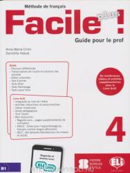 Facile Plus 4 - Guide pour le prof + 2 CD audio (ISBN: 9788853629838)