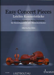 Peter Mohrs szerk. : Easy Concert Pieces for String Quartet or String Orchestra (ISBN: 9780001205369)