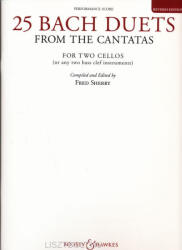 Johann Sebastian Bach: Johann Sebastian Bach: 25 Duets from the Cantatas for 2 Cellos (ISBN: 9781458407931)