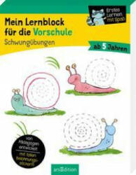 Mein Lernblock für die Vorschule - Schwungübungen - Kai Schüttler (ISBN: 9783845844084)