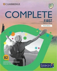 Complete First. Third edition. Teacher's Book with Downloadable Resource Pack (ISBN: 9783125354661)
