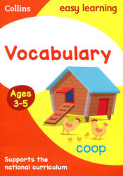 Collins Easy Learning Preschool - Vocabulary Activity Book Ages 3-5 (ISBN: 9780008491758)