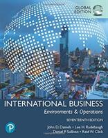 International Business, Global Edition - John Daniels, Lee Radebaugh, Daniel Sullivan (ISBN: 9781292403274)