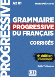 Grammaire progressive du français, Niveau intermédiaire. Lösungsheft + Online - Odile Thievenaz (ISBN: 9783125259959)
