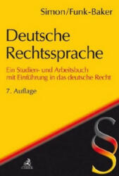 Deutsche Rechtssprache (ISBN: 9783406758287)