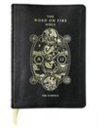 Word on Fire Bible: The Gospels Leather Bound - Steve Grunow, Elizabeth Scalia, Jeremy Driscoll (ISBN: 9781943243532)