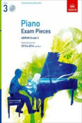 Piano Exam Pieces 2015 & 2016, Grade 3, with CD - ABRSM (ISBN: 9781848496514)