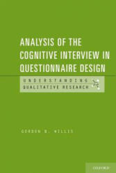 Analysis of the Cognitive Interview in Questionnaire Design (ISBN: 9780199957750)