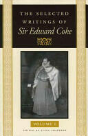The Selected Writings of Sir Edward Coke (ISBN: 9780865973152)