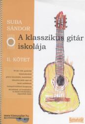 A klasszikus gitár iskolája II (ISBN: 9790801659217)