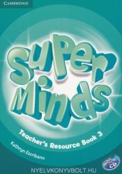 Super Minds Level 3 Teacher's Resource Book with Audio CD - Kathryn Escribano (2012)