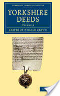 Yorkshire Deeds: Volume 2 (ISBN: 9781108058414)