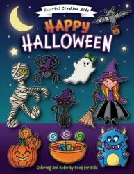 Happy Halloween Coloring and Activity Book - Amber Laliberte (ISBN: 9781733566872)