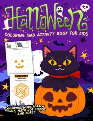 Halloween Coloring and Activity Book (ISBN: 9781989968406)
