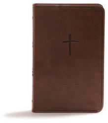 KJV Compact Bible, Brown Leathertouch, Value Edition - Holman Bible Publishers (ISBN: 9781535956826)