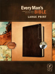 Every Man's Bible Nlt Large Print Deluxe Explorer Edition (ISBN: 9781496447913)