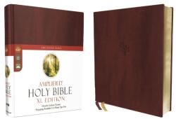 Amplified Holy Bible, XL Edition, Leathersoft, Burgundy (ISBN: 9780310109433)