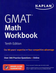 GMAT Math Workbook: Over 300 Practice Questions + Online - Kaplan Test Prep (ISBN: 9781506263526)